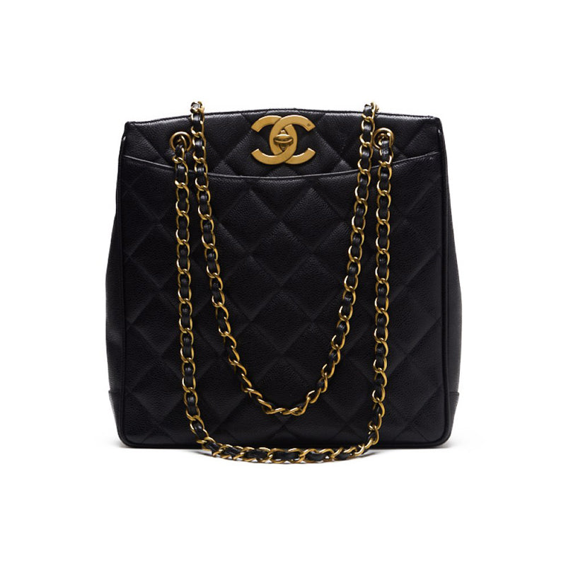 CHANEL MATRACE DECACOCO DUPLE CHANTOT CABIAS SKIN BLACK (GOLD GOLD) SHOULDER BAG MINISCHULDER BAG LADY SHOULDER BAG LADY HYBRAND SHOULDER BAG ONLINE