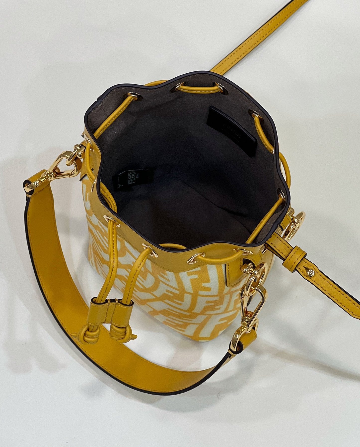 Fendi Mon Tresor Bag Yellow