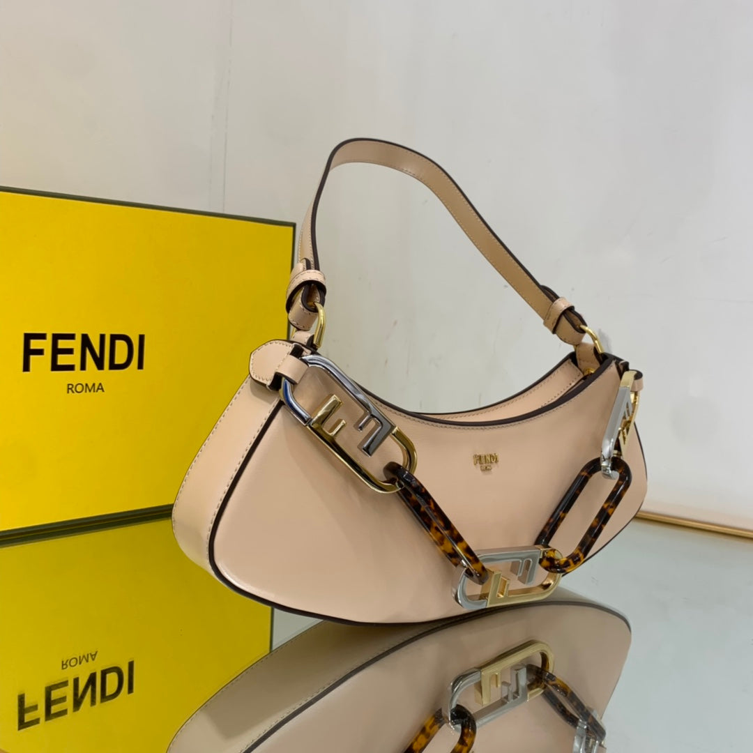 Fendi O’Lock Swing Camellia Bag