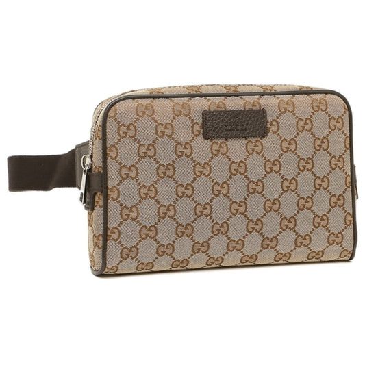 Gucci Original GG Guccissima Canvas Beige Belt Bag 449174