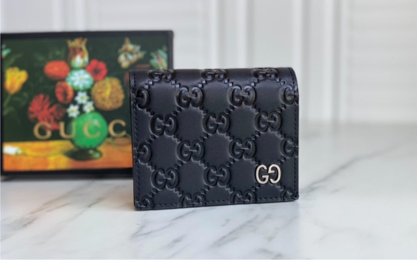 Black Gucci wallet unisex