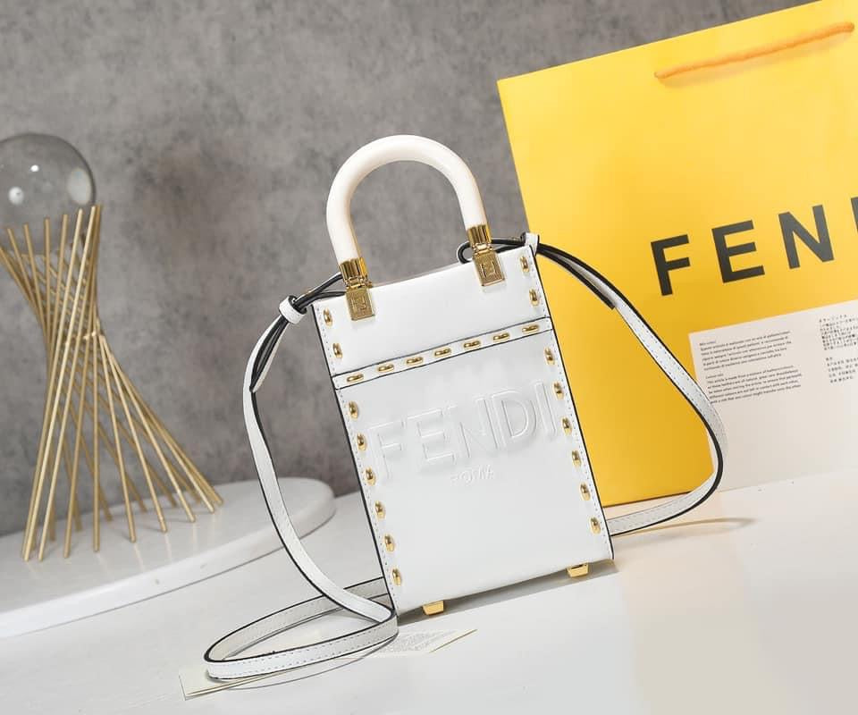 Fendi Mini Sunshine Shopper Bag