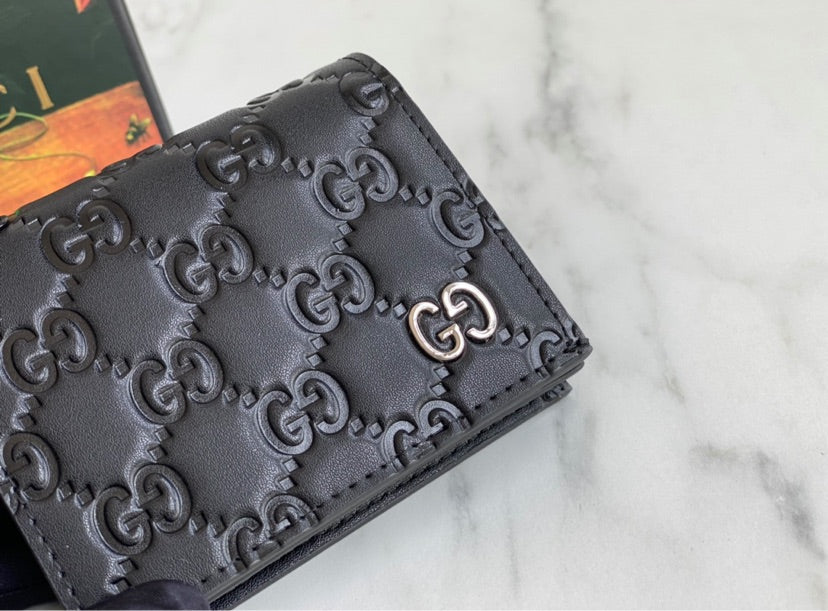 Black Gucci wallet unisex