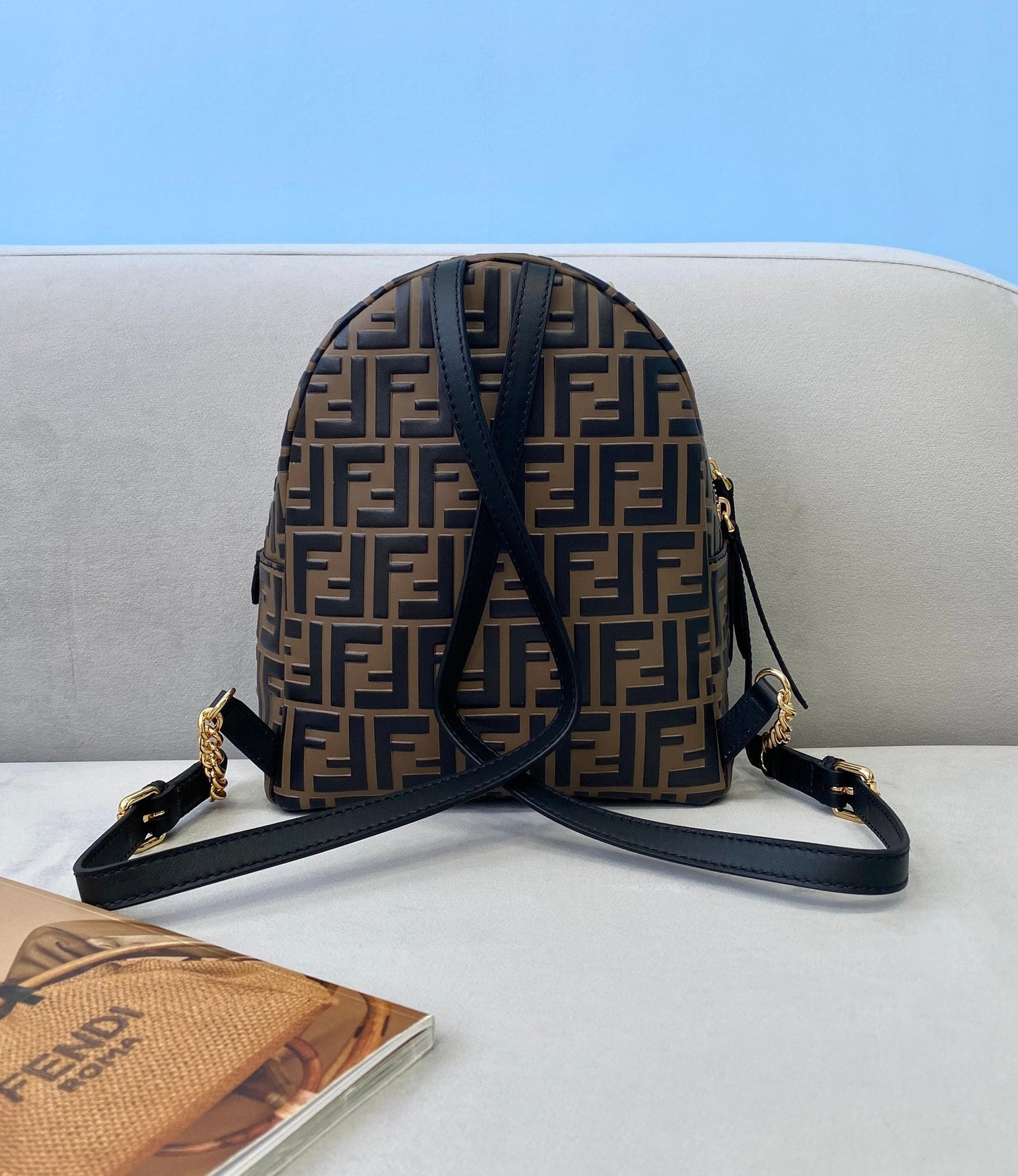 Fendi Mini FF Backpack