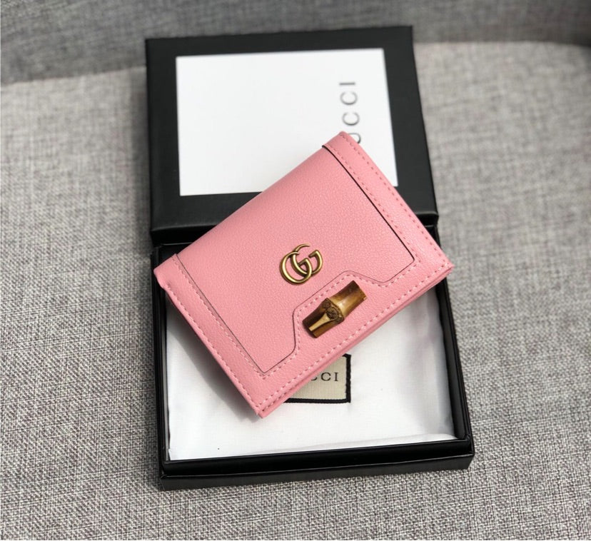 Pink Gucci woman wallet