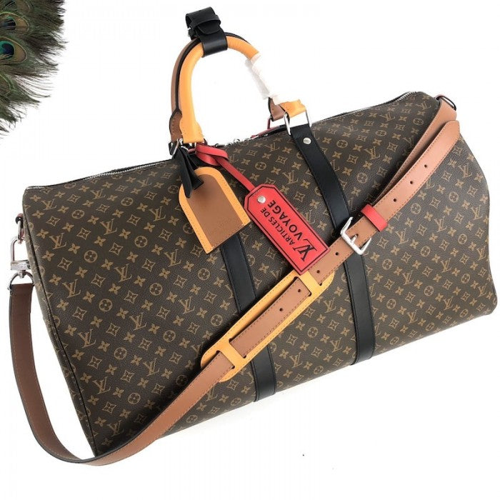 Louis Vuitton Monogram Canvas Keepall Bandouliere 50 M56855