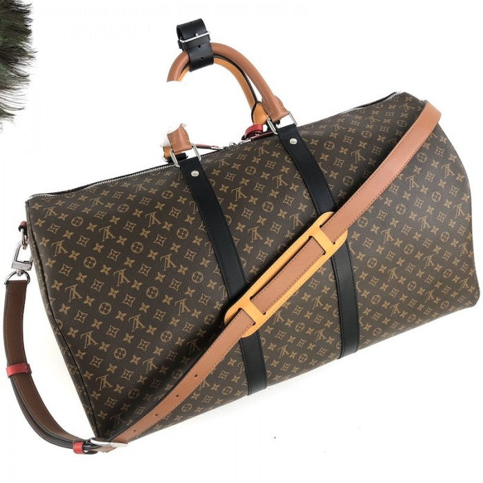 Louis Vuitton Monogram Canvas Keepall Bandouliere 50 M56855