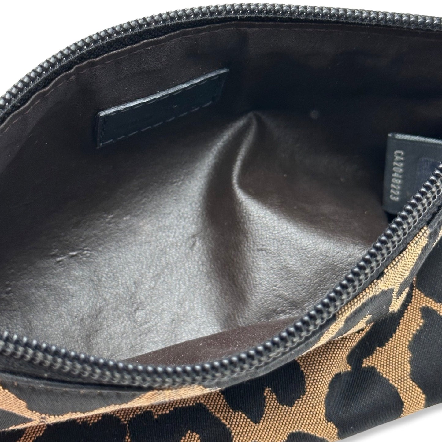 Fendi Animal Print Clutch Bag