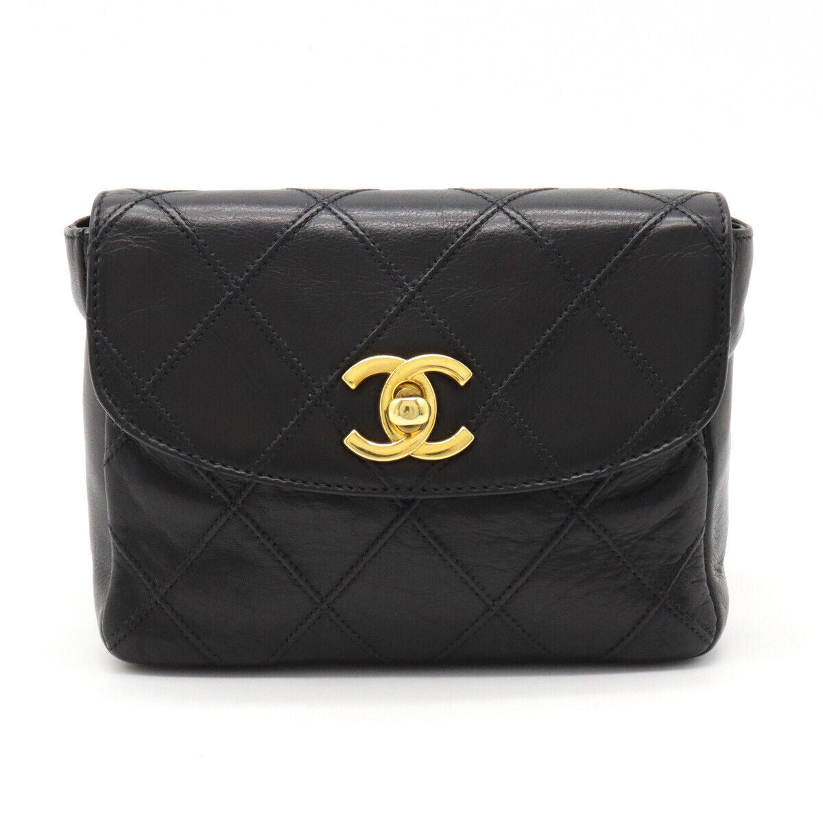 Chanel Belt Bag Lambskin Black