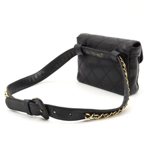 Chanel Belt Bag Lambskin Black