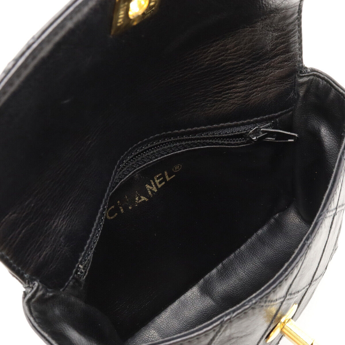 Chanel Belt Bag Lambskin Black