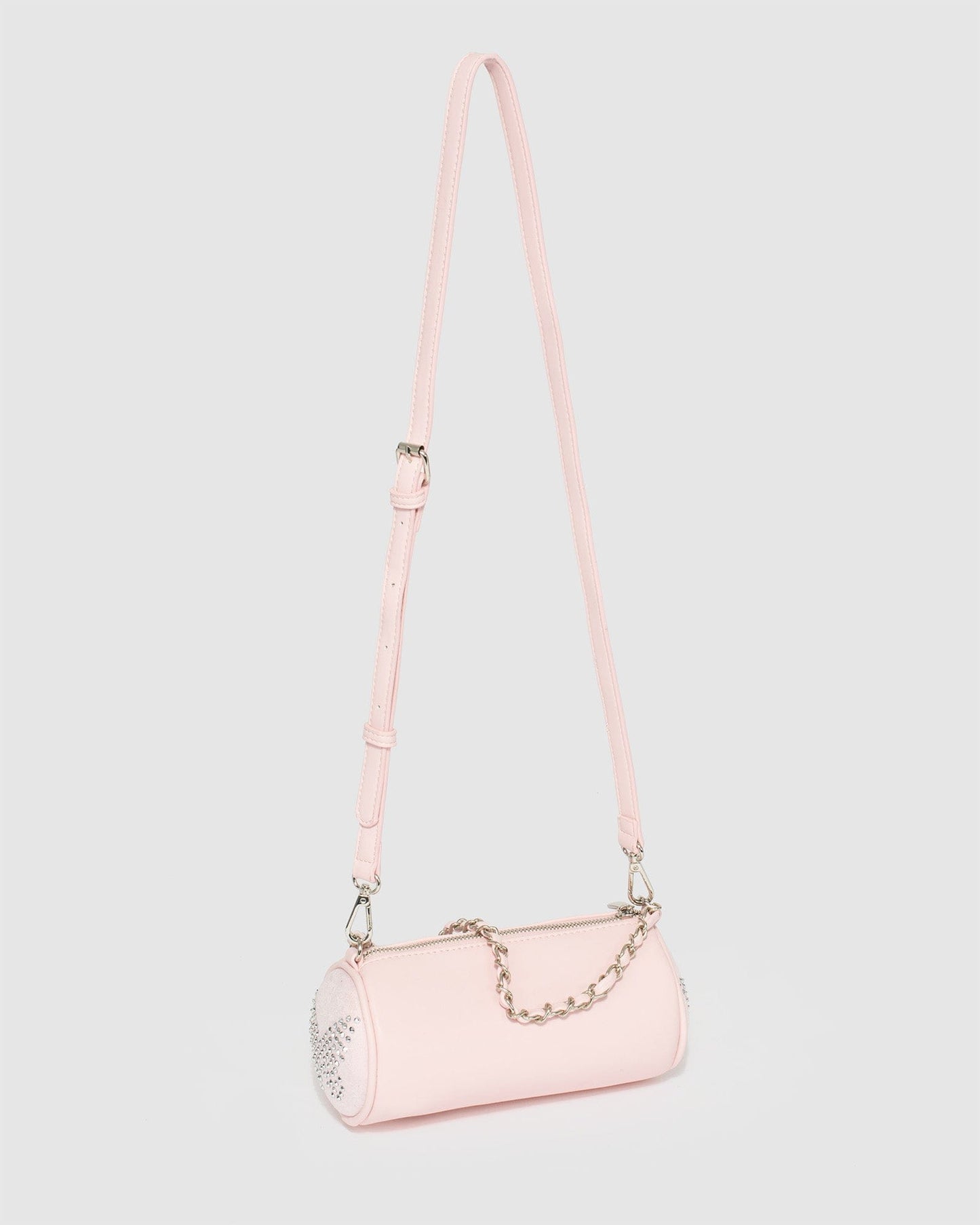 Pink Kelly Shoulder Bag